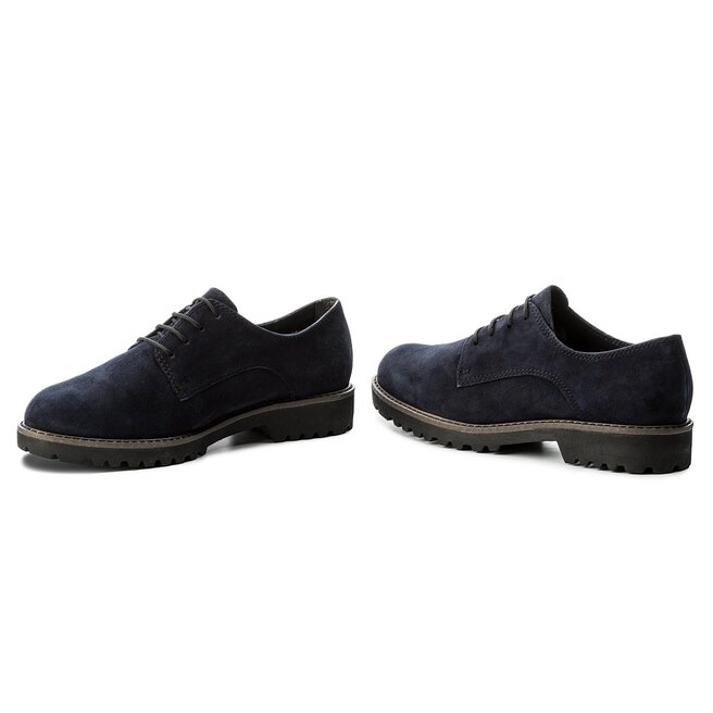 Tamaris Oxfordy Tamaris 1-23204-29 Navy Suede 807