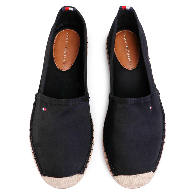 tommy hilfiger black espadrilles