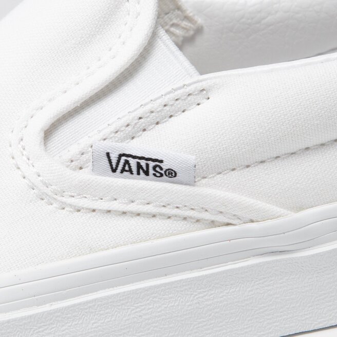 Vans Zapatillas de tenis Vans Classic Slip-On VN000EYEW00 True White