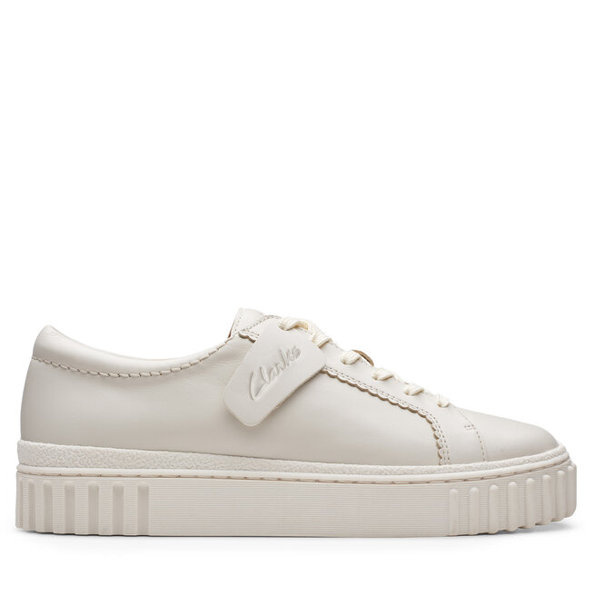 Sneakersy Clarks Mayhill Walk - Biały