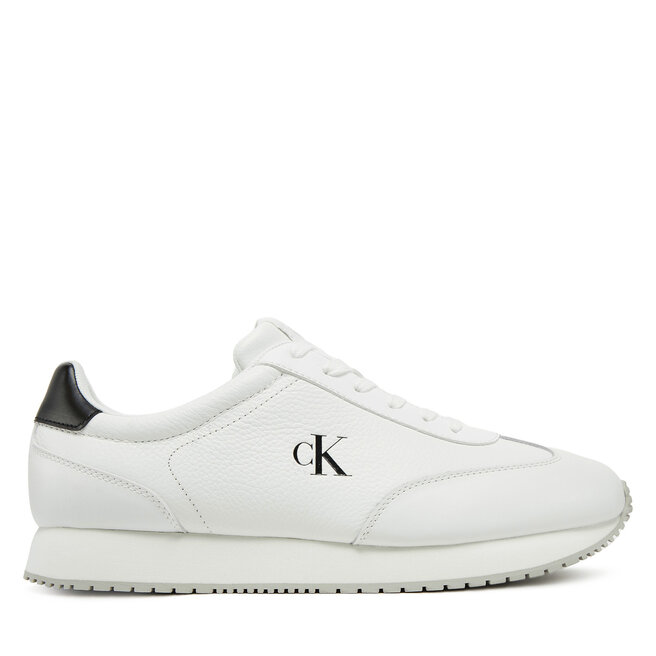 Sneakersy Calvin Klein Jeans Runner Laceup Tc - Biały