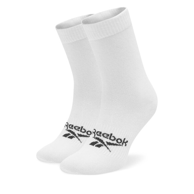 Skarpety Wysokie Męskie Reebok Act Fo Mid Crew Sock - Biały