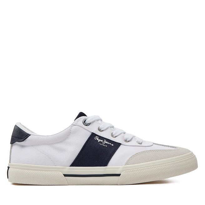 Sneakersy Pepe Jeans Kenton Strap M - Biały