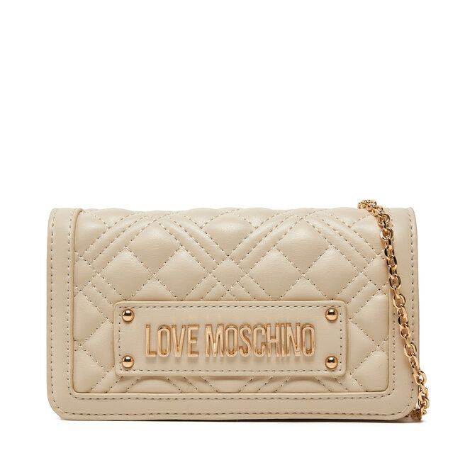 Torebka LOVE MOSCHINO - Beżowy