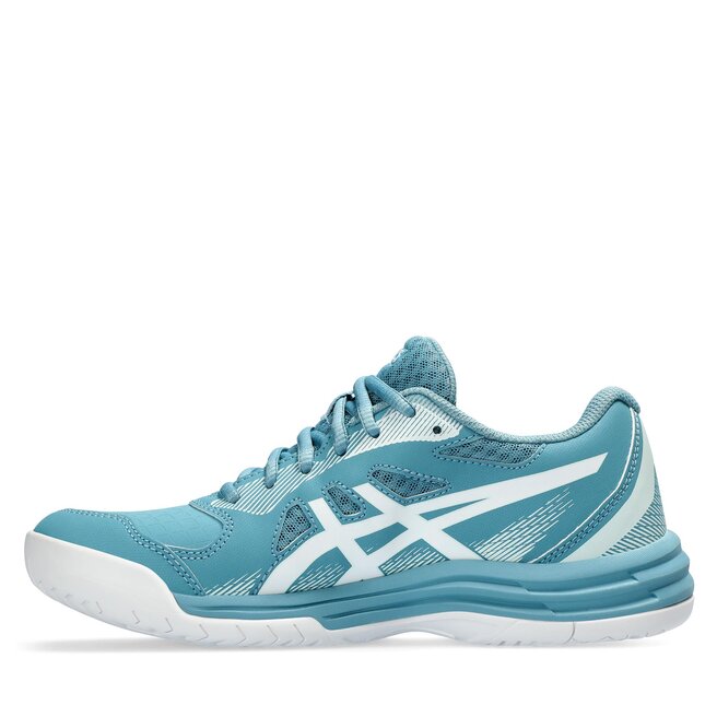 Asics Pantofi Asics Court Slide 3 1042A209 Gris Blue/White 401