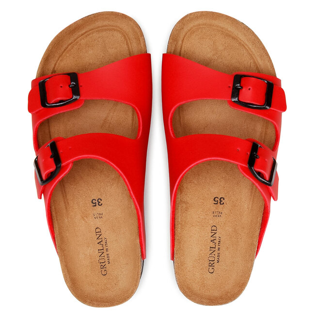 Grünland Pantoletten Grünland Hola CB2445-11 Rosso