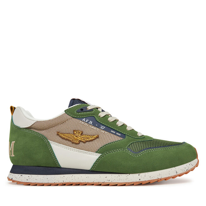 Sneakersy Aeronautica Militare - Khaki