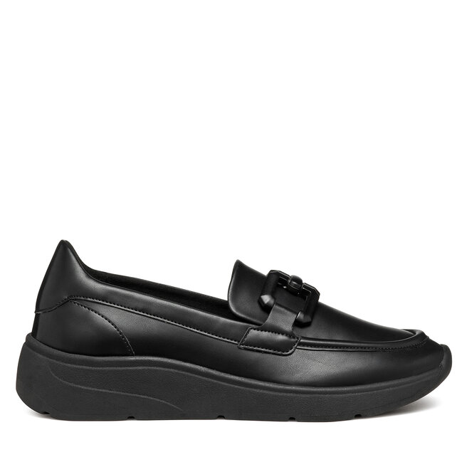 Półbuty Geox D Cristael D46MXB 000BC - Czarny