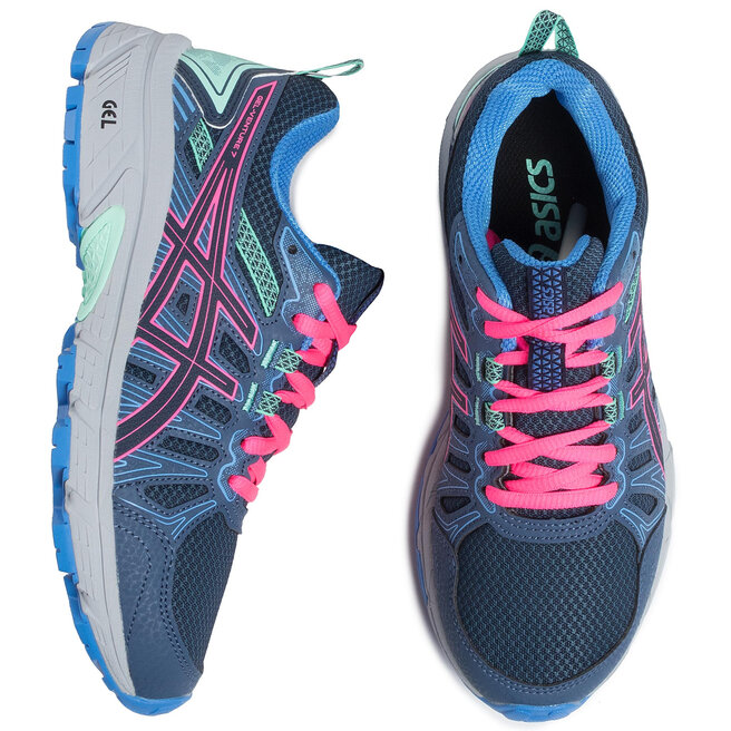 Batai Asics Gel-Venture 7 Gs 1014A072 Peacoat/Hot Pink 400 • Www.eavalyne.lt