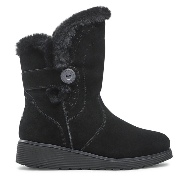 Botki Skechers Cozy Peak - Czarny