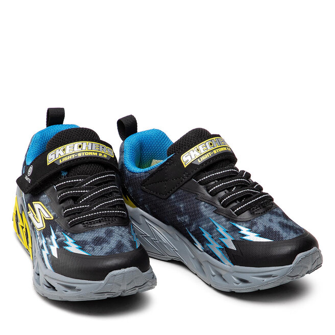 Skechers Sneakersy Skechers Light Storm 2.0 400150L/BKBL Black/Blue