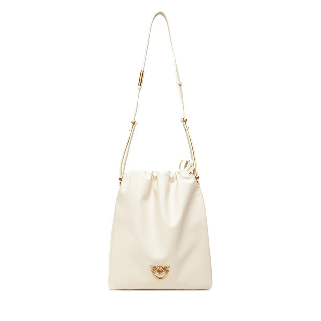 Torebka PINKO Slouchy Classic Bag PE 25 PLTT 104359 - Écru