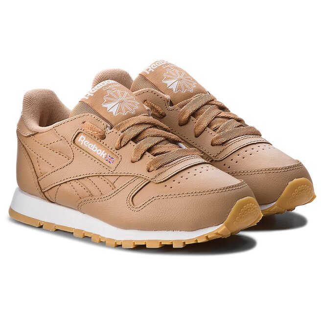 Reebok classic camel best sale
