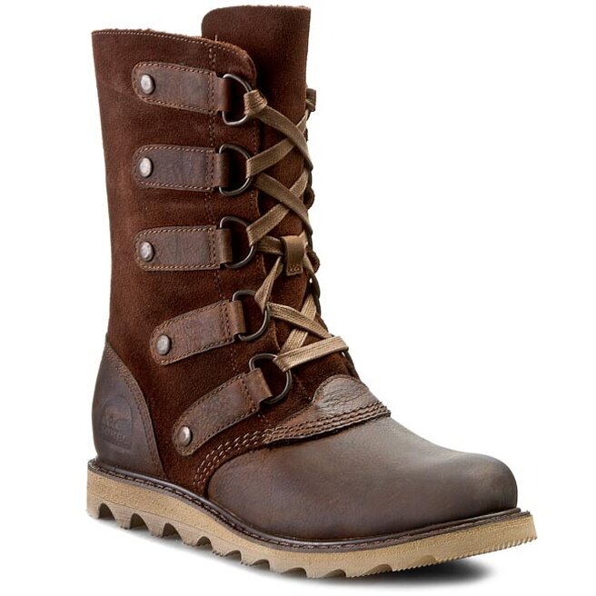Stiefeletten Sorel Scotia Lace NL 2000 202 Dark Brown eschuhe