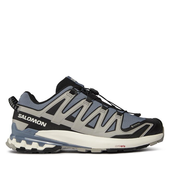 Salomon Bakancs Salomon Xa Pro 3D V9 GORE-TEX L47270600 Flint Stone/Black/Ghost Gray