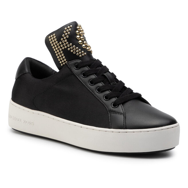 Sneakersy MICHAEL Michael Kors Mindy Lace Up 43T9MNFS1D Black