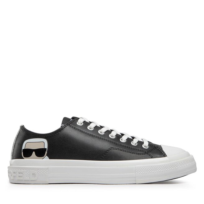 KARL LAGERFELD Teniși KARL LAGERFELD KL50309 Black Lthr