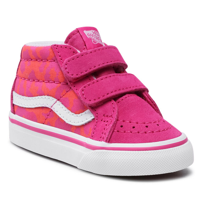Vans online leopard pink