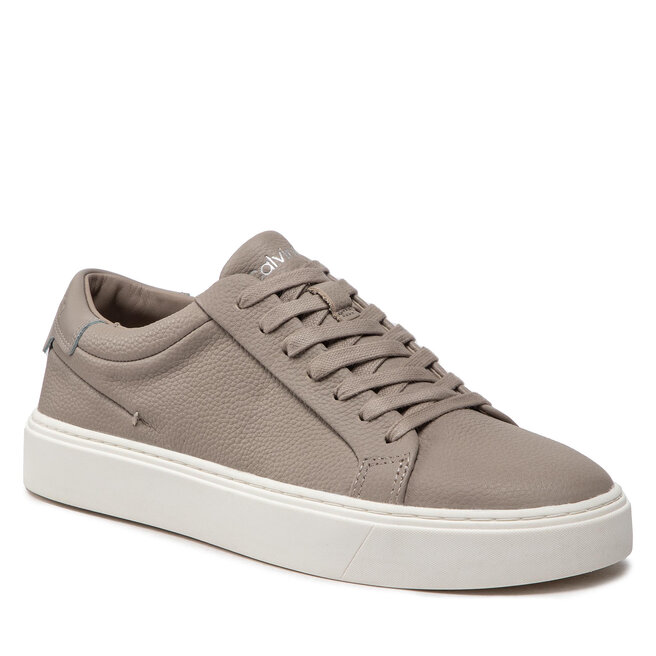 Sneakers Calvin Klein Low Top Lace Up Lth HM0HM00742 Shadow Beige AF5