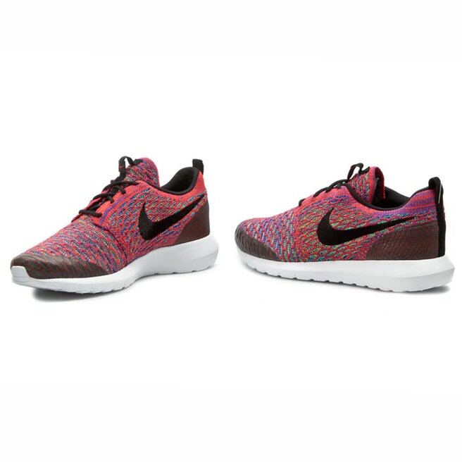 Nike Roshe Nm Flyknit Se 816531 600 Brght Crmsn Blk Grn