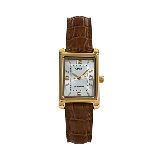 Zegarek Casio Classic LTP-1234PGL-7AEG Brązowy -