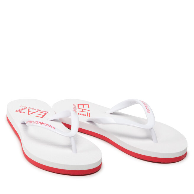 EA7 Emporio Armani Джапанки EA7 Emporio Armani XFQ012 XK085 Q718 White/High Risk