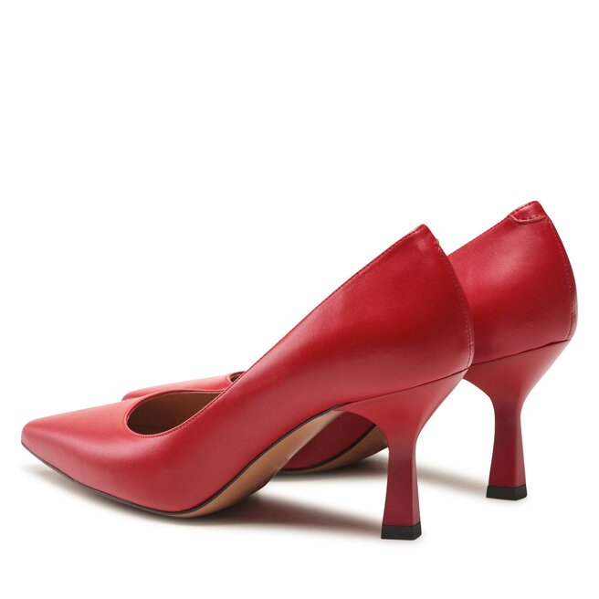 R.Polański Scarpe stiletto R.Polański 1275 Czerwony Lico
