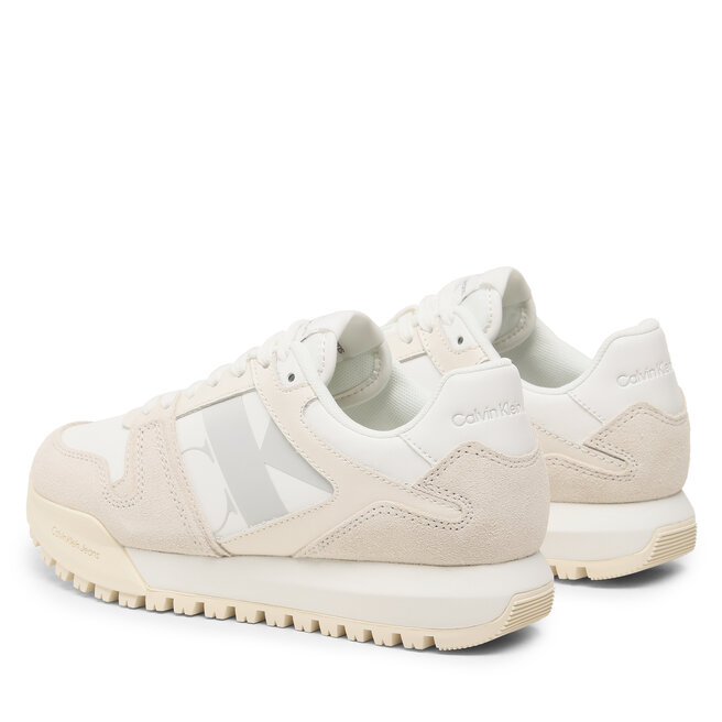 Calvin Klein Jeans Sneakers Calvin Klein Jeans Toothy Run Laceup Low Lth Mix Wn YW0YW01272 Bright White/Creamy White/Oyster M YBR