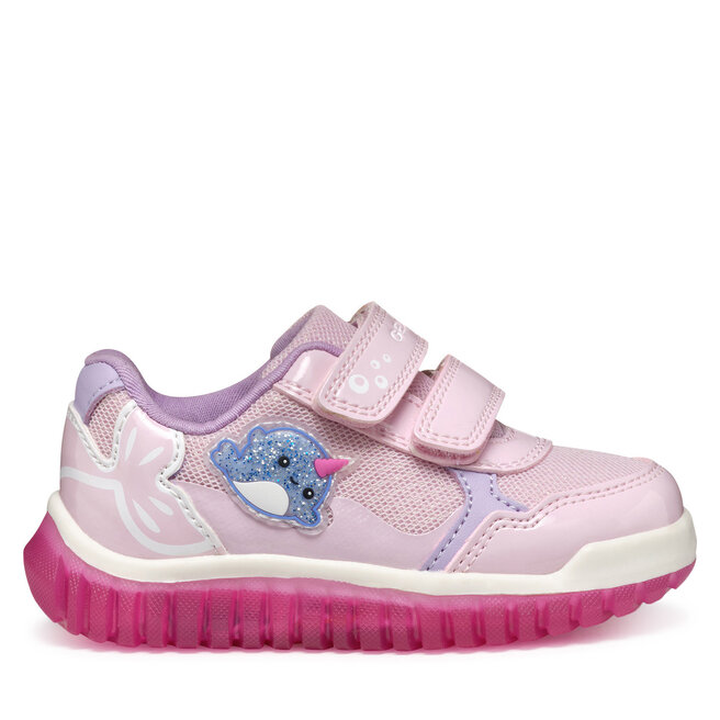Sneakersy Geox B Lightyloo B5561A 002AS - Różowy