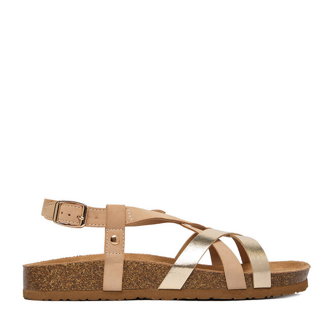 Sandały JENNY CEO-ARRANA WS20161-37 Beżowy - kobiece