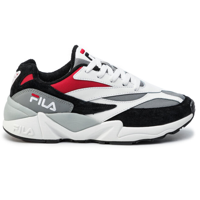 Emociónate emulsión Observación Sneakers Fila V94M Low 1010718.008 Black/White/Fila Red • Www.zapatos.es