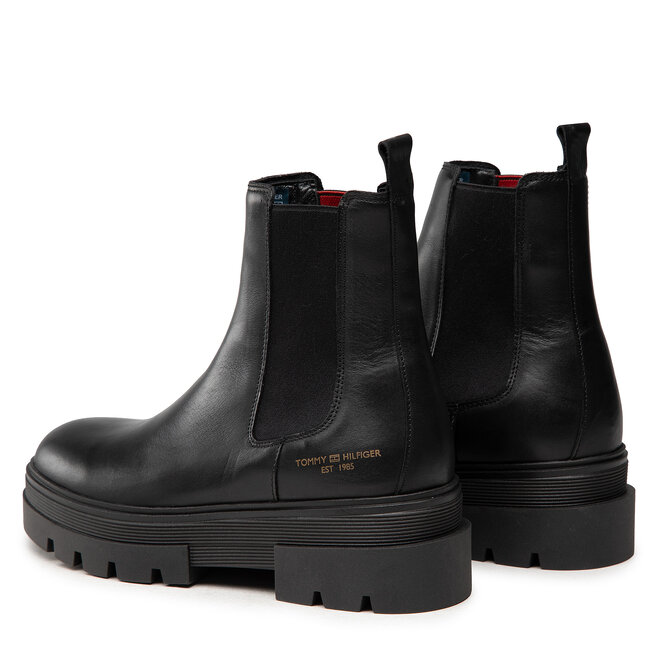 tommy hilfiger monochromatic chelsea boot
