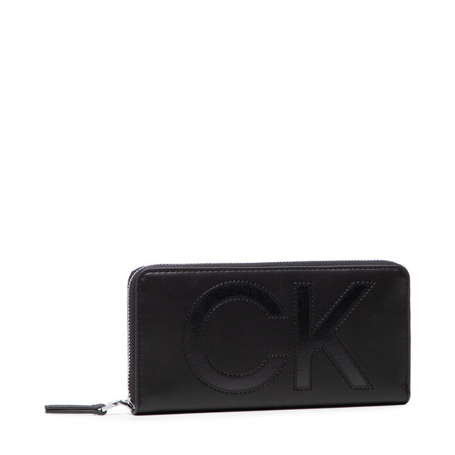 Calvin Klein Velika ženska denarnica Calvin Klein Ck Set Z/A Wallet Lg K60K608757 BAX