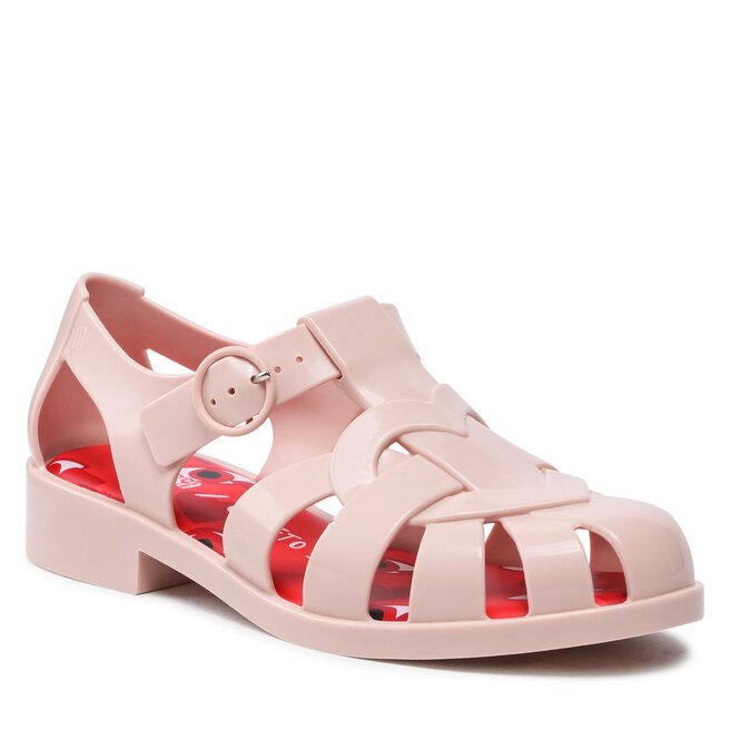 Sandale Melissa Heart Sandal + Capetos 33592 Pink AD602