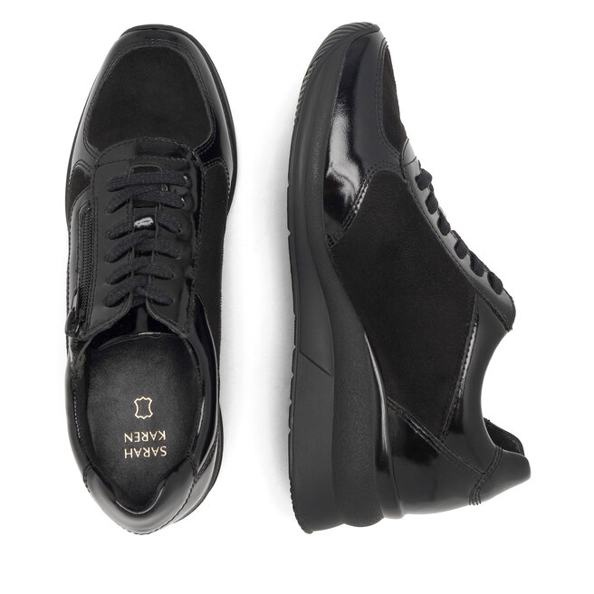 Sarah Karen Sneakersy Sarah Karen EST-8122-01 Čierna