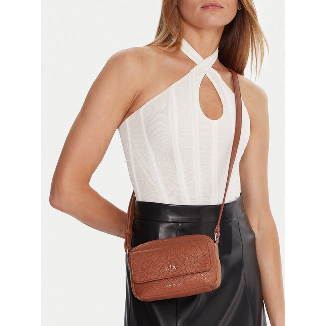 Torebka Armani Exchange XW001547 AF17019 U6048 Brązowy -