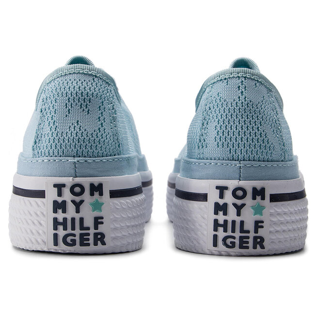 Tommy jacquard flatform sale sneaker
