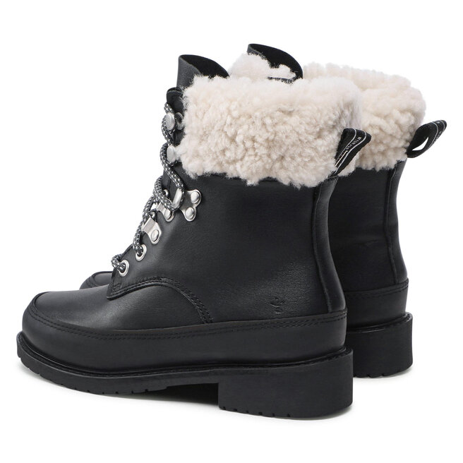 EMU Australia Schnürstiefeletten EMU Australia Okab Teens T12628 Black