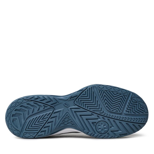 Asics Pantofi Asics Court Slide 3 1041A335 White/Steel Blue 100