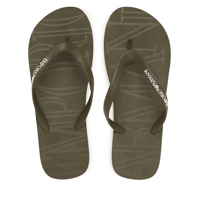 Japonki Emporio Armani EX000041 AF22188 M7170 Zielony ciemny -