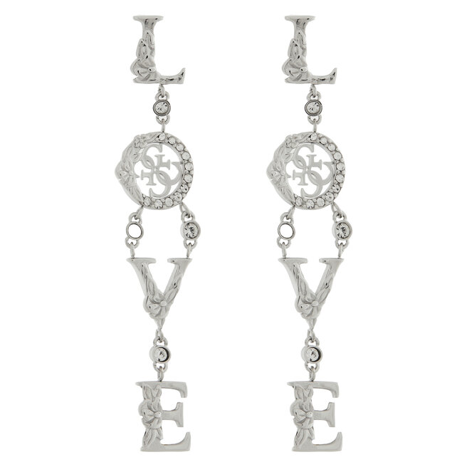 Kolczyki Guess JUBE05 - Srebrny