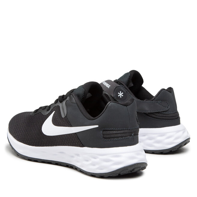 Nike Обувки Nike Revolution 6 Flyease Nn DC8997 003 Black/White/Dk Smoke Grey