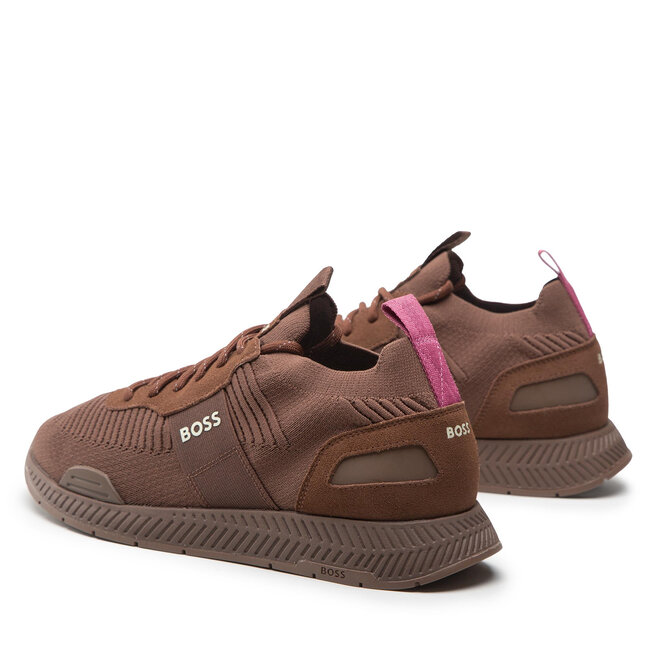 Boss Сникърси Boss Titanium 50470596 10232616 01 Open Brown 245