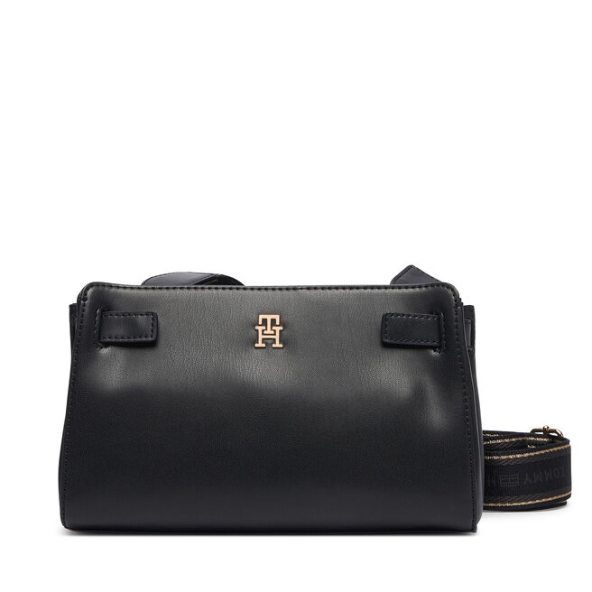Torebka Tommy Hilfiger Th Joy Crossover AW0AW19065 Czarny -