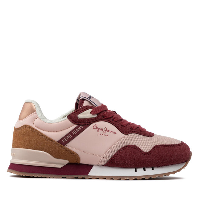 Sneakersy Pepe Jeans London One G On G - Różowy