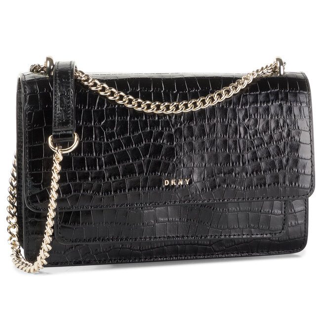 DKNY Táska DKNY Bryant-Sm Chain Flp R93EPA90 Blk/Gold
