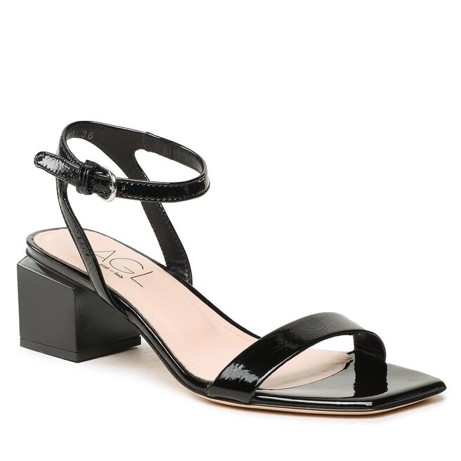 Sandale AGL Angie D660001PCKB1201013 Nero AGL imagine noua