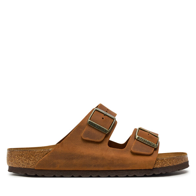 Klapki Birkenstock Arizona Leoi - Brązowy