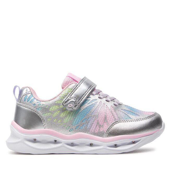 Sneakersy Leaf Malmen - Srebrny