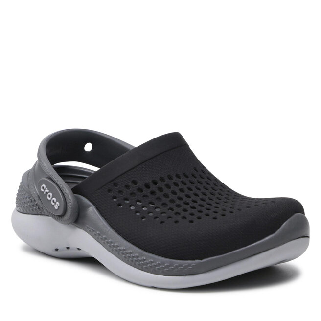 Crocs Παντόφλες Crocs Literide 360 Clog T 206712 Black/Slate Grey